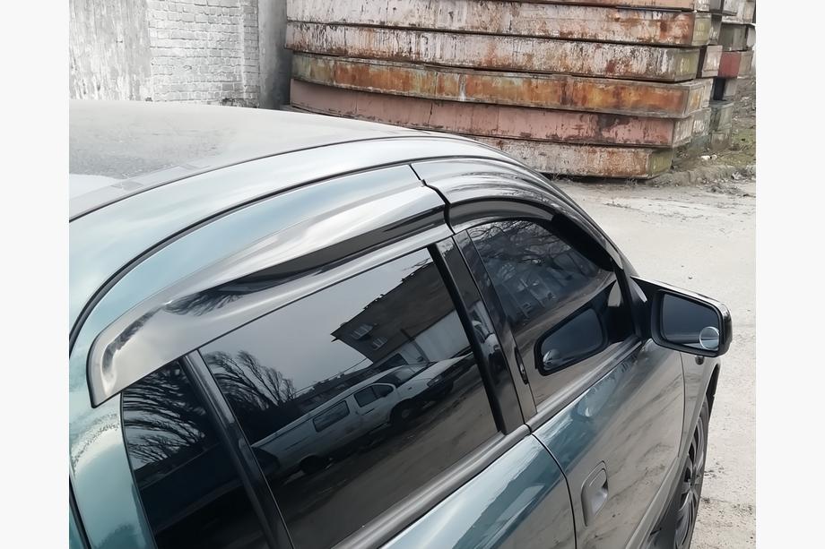 Opel Astra G classic 1998-2012 Deflektory Okien SD/HB (4 szt., Sunplex Sport) Image