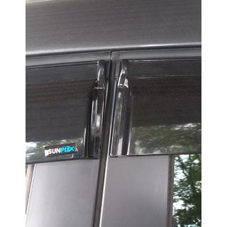 Deflektory Okien HB/SD (4 szt., Sunplex Sport) Opel Astra J 2009-2015 zdjęcia 3