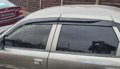 Opel Vectra B 1995-2002 Deflektory Okien SD (4 szt., Sunplex Sport) zdjęcia 1