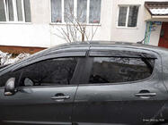 Peugeot 308 2007-2013 Deflektory Szyb HB (4 szt., Sunplex Sport) zdjęcia 2