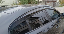 Renault Fluence 2009-2016 Deflektory Okien (4 szt., Sunplex Sport) zdjęcia 2