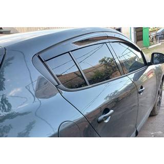 Deflektory Szyb HB (4 szt., Sunplex Sport) Renault Megane III 2009-2016 zdjęcia 3