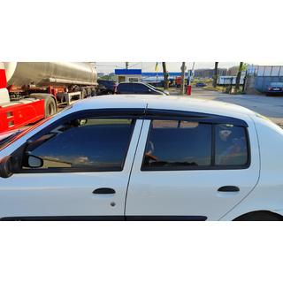 Deflektory Okien (4 szt., Sunplex Sport) Renault Symbol 1999-2008 zdjęcia 1