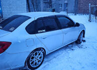 Renault Symbol 2008-2013 Deflektory Okien (4 szt., Sunplex Sport) zdjęcia 2