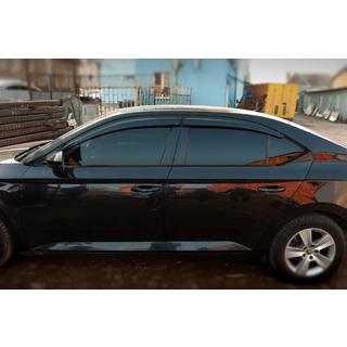 Deflektory Okien SD (4 szt., Sunplex Sport) Skoda Superb 2015-2024 zdjęcia 2