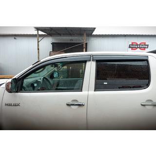 Deflektory Okien (4 szt., Sunplex Sport) Toyota Hilux 2006-2015 zdjęcia 3