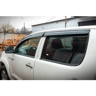 Deflektory Okien (4 szt., Sunplex Sport) Toyota Hilux 2006-2015 zdjęcia 2