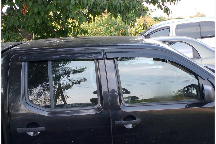 Volkswagen Amarok 2010-2022 Deflektory Okien (4 szt., Sunplex Sport) Zdjęcia 10