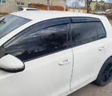 Volkswagen Golf 6 2008-2014 Deflektory Szyb HB (4 szt., Sunplex Sport) zdjęcia 1
