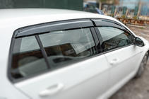 Volkswagen Golf 7/E-Golf 2012-2020 Deflektory Szyb HB (4 szt., Sunplex Sport) zdjęcia 2