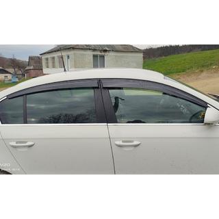 Deflektory Okien SD (4 szt., Sunplex Sport) Volkswagen Passat B6 2006-2012 zdjęcia 2