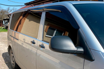 Volkswagen T6 2015-2024 Deflektory Okien (4 szt., Sunplex Sport) zdjęcia 17