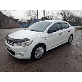 Deflektory szyb z listwą chromowaną (4 szt., Sunplex Chrome) Citroen C-Elysee 2013-2022 zdjęcia 4