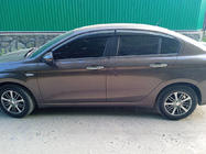 Fiat Tipo 2016- Deflektory szyb z listwą chromowaną (4 szt., Sunplex Chrome) zdjęcia 4