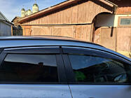 Opel Astra J 2009-2015 Chromowane owiewki szyb z listwą HB/SD (4 szt, Sunplex Chrome) zdjęcia 2