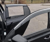 Volkswagen Golf 5 2003-2009 Deflektory szyb z listwą chromowaną (4 szt., Sunplex Chrome) zdjęcia 9