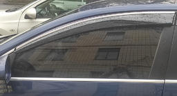 Volkswagen Passat B7 2012-2015 Deflektory szyb z chromowaną listwą SD (4szt, EU, Sunplex Chrome) zdjęcia 2