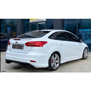 Spojler Sedan LIP (Sunplex, czarny) (107,2cm x 5,5cm) Ford Focus III 2011-2017 zdjęcia 2