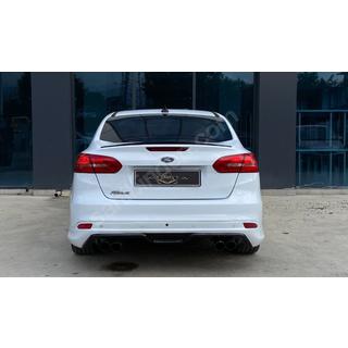 Spojler Sedan LIP (Sunplex, czarny) (107,2cm x 5,5cm) Ford Focus III 2011-2017 zdjęcia 4