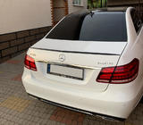 Mercedes E-сlass W212 2009-2016 Spojler Lip (Sunplex, Czarny) (130,5cm x 5,8cm) zdjęcia 2