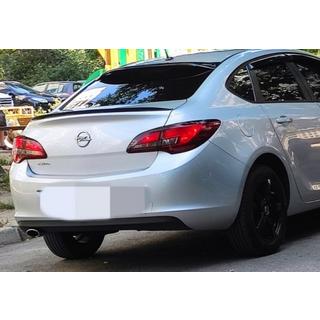 Spojler Lip Sedan (Sunplex, Czarny) (115cm x 5,5cm) Opel Astra J 2009-2015 zdjęcia 1