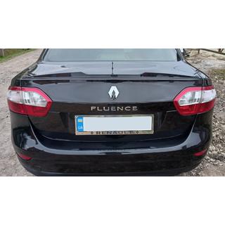 Spojler LIP (Sunplex, czarny) (125,4cm x 7,2cm) Renault Fluence 2009-2016 zdjęcia 2