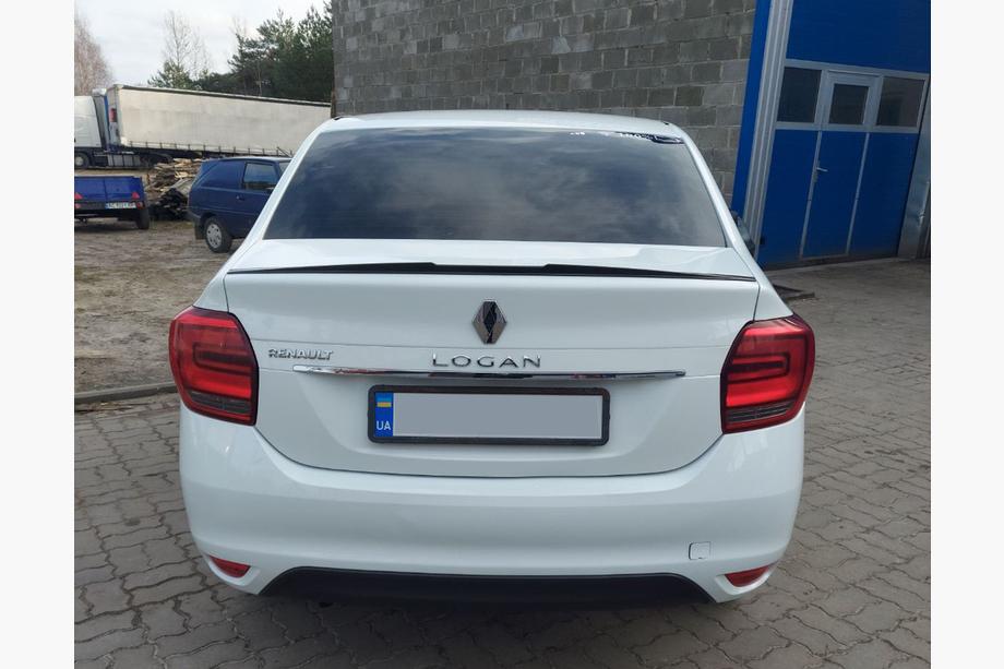 Renault Logan II 2013-2022 Spojler Lip (Sunplex, czarny) (118,5cm x 5,5cm) Zdjęcia 1