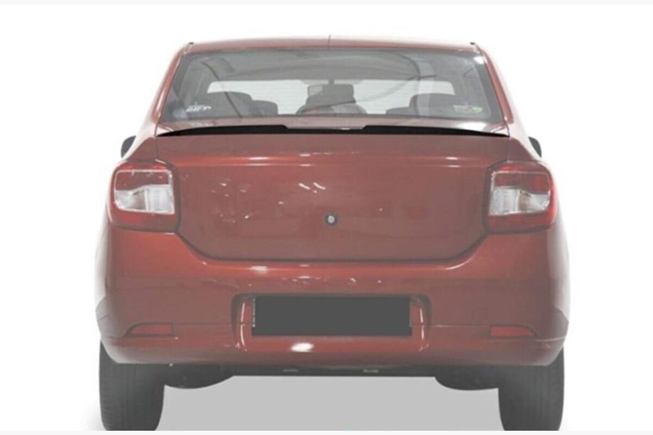 Renault Logan II 2013-2022 Spojler Lip (Sunplex, czarny) (118,5cm x 5,5cm) Zdjęcia 3