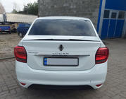 Dacia Logan II 2013-2022 Spojler Lip (Sunplex, czarny) (118,5cm x 5,5cm) zdjęcia 2