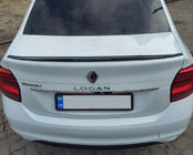 Dacia Logan II 2013-2022 Spojler Lip (Sunplex, czarny) (118,5cm x 5,5cm) zdjęcia 1
