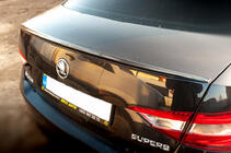 Skoda Superb 2015-2024 Spoiler LIP (Sunplex, czarny) (119,2cm*7,3cm) zdjęcia 1