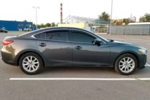 Mazda 6 2012-2024 Deflektory szyb z chromowaną listwą SD (4 szt, HIC) zdjęcia 1