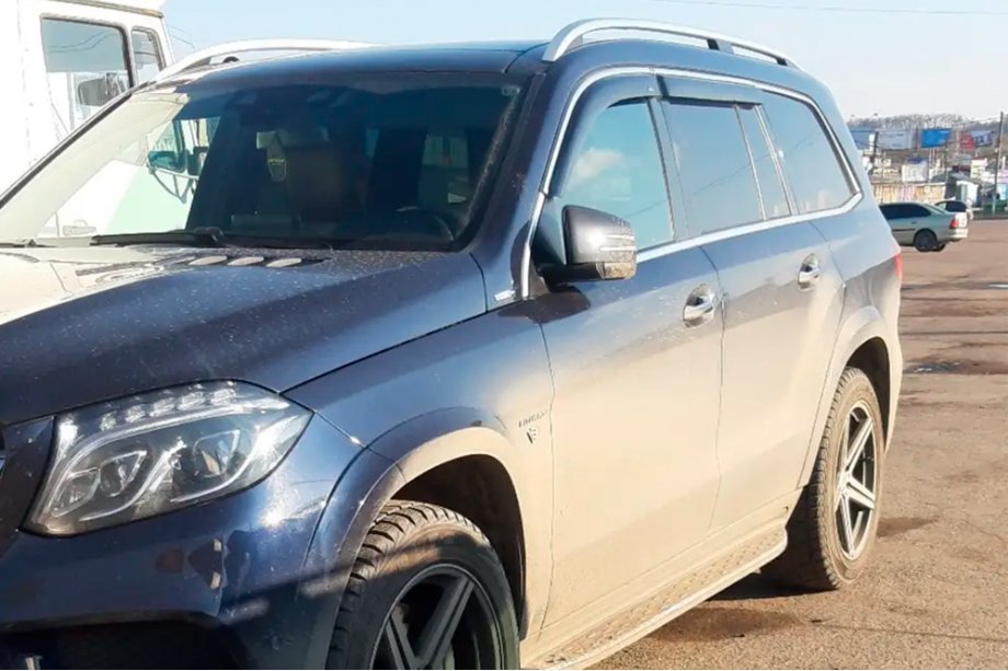 Mercedes GLE W167 2018- Deflektory szyb z listwą chromowaną (4 szt, HIC) Zdjęcia 1