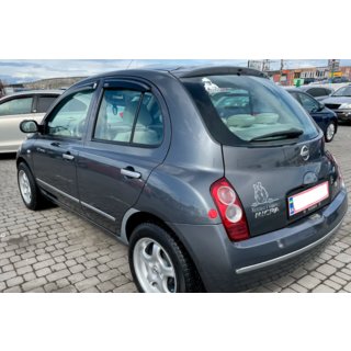 Deflektory Okien (4 szt, HIC) Nissan Micra K12 2003-2010 zdjęcia 4