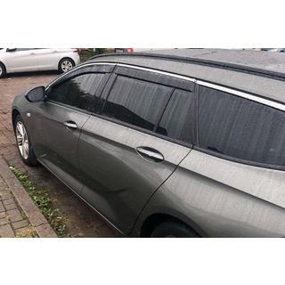 Deflektory szyb z listwą chromowaną SW (4 szt, HIC) Opel Insignia 2017-2022 zdjęcia 1
