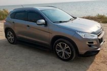 Peugeot 4008 2012-2017 Deflektory Okien (4 szt, HIC) zdjęcia 7