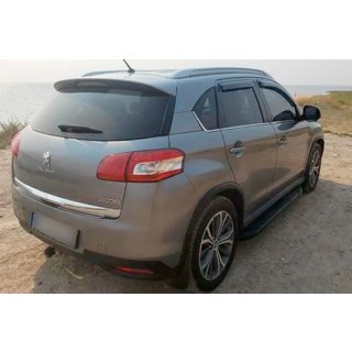 Deflektory Okien (4 szt, HIC) Peugeot 4008 2012-2017 zdjęcia 2