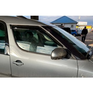 Deflektory Okien (4 szt, HIC) Skoda Roomster 2006-2015 zdjęcia 2