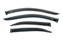 Toyota Camry 2006-2011 Deflektory szyb z chromowaną listwą (USA, 4 szt, HIC) zdjęcia 1