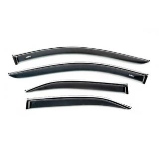 Deflektory szyb z chromowaną listwą (USA, 4 szt, HIC) Toyota Camry 2006-2011 zdjęcia 1