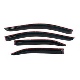 Deflektory szyb z chromowaną listwą (USA, 4 szt, HIC) Toyota Camry 2006-2011 zdjęcia 3