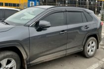 Toyota Rav 4 2019–2025 Deflektory szyb z listwą chromowaną (4 szt, HIC) zdjęcia 5