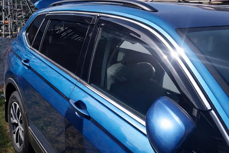 Volkswagen Tiguan 2016-2023 Deflektory Okien Allspace LWB (4 szt, HIC) Image
