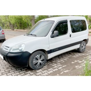 Deflektory szyb 11 cm (2 szt, HIC) Peugeot Partner 1996-2008 zdjęcia 3