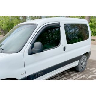 Deflektory szyb 11 cm (2 szt, HIC) Citroen Berlingo 1996-2008 zdjęcia 1