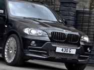 BMW X5 E70 2007-2013 Zestaw nakładek na zderzaki (podkład do lakierowania) zdjęcia 2