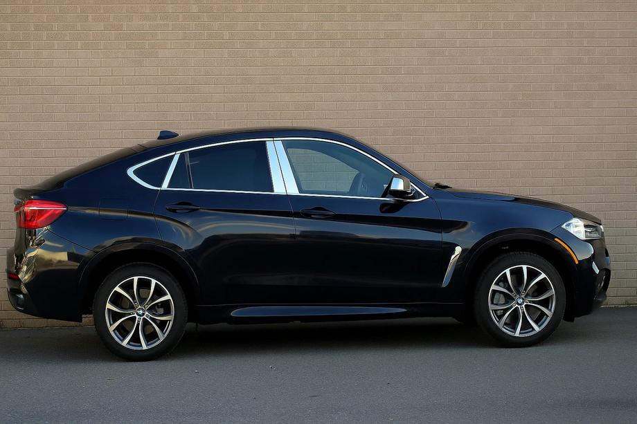 BMW X6 F16 2014-2019 Zestaw listew okiennych (18 szt.) Image