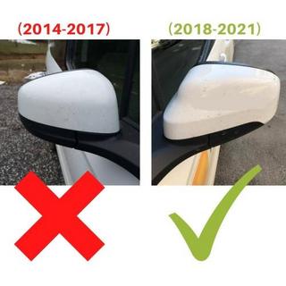 Nakładki na Lusterka BMW-Style (2018↗, 2 szt) Ford Courier 2014-2023 zdjęcia 4