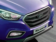 Hyundai IX-35 2010-2015 Nakładki na światła przeciwmgielne do wersji chińskiej (2 szt.) zdjęcia 5