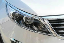 Kia Sportage 2010-2015 Nakładki na Reflektory Libao (Plastik) zdjęcia 1
